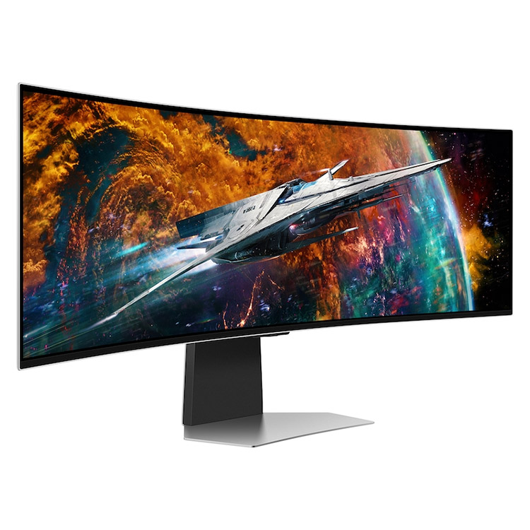 خرید مانیتور Samsung Odyssey OLED G9 - کیفیت DQHD - خمیده - سایز 49 اینچ